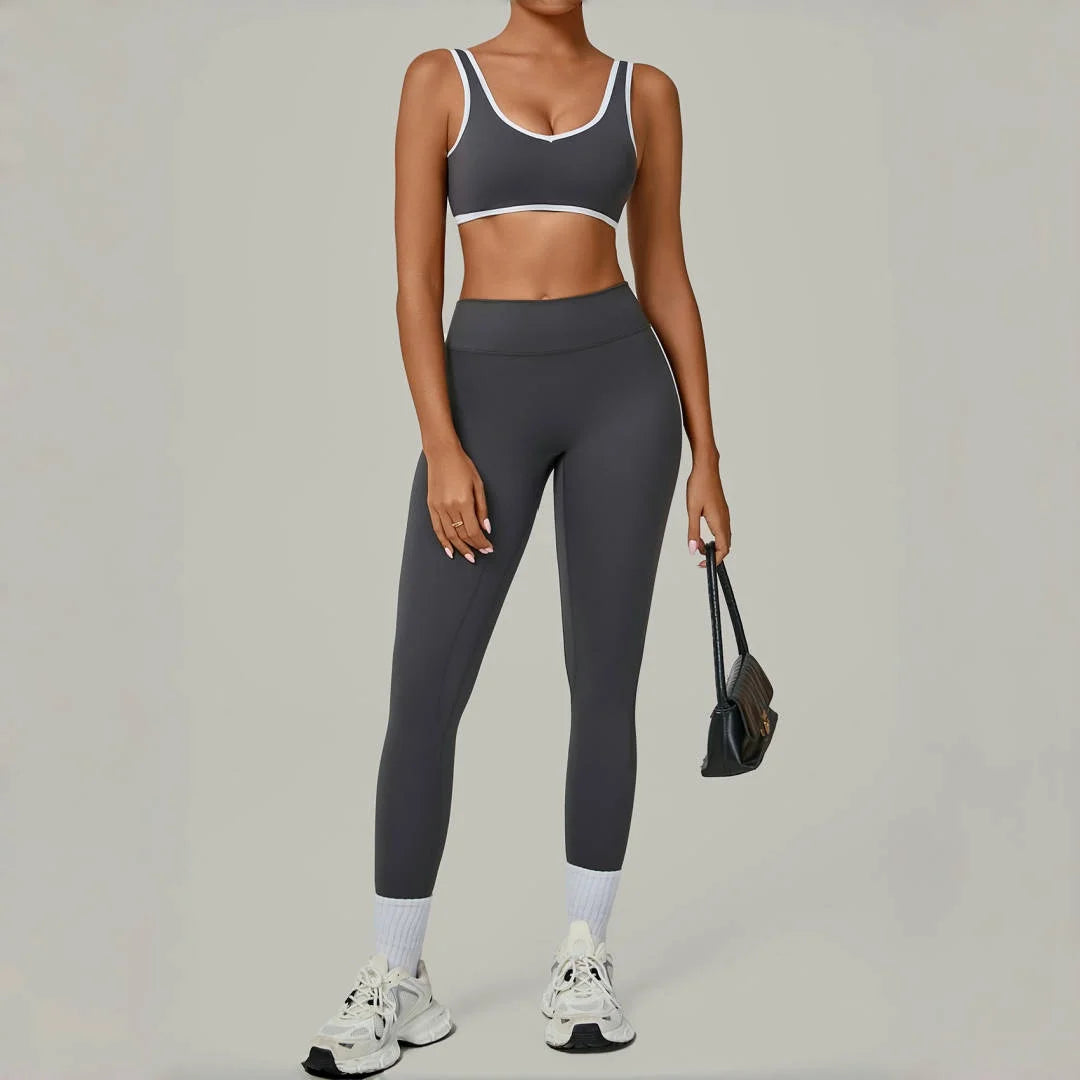 Ensemble de yoga 2 pièces pour femme