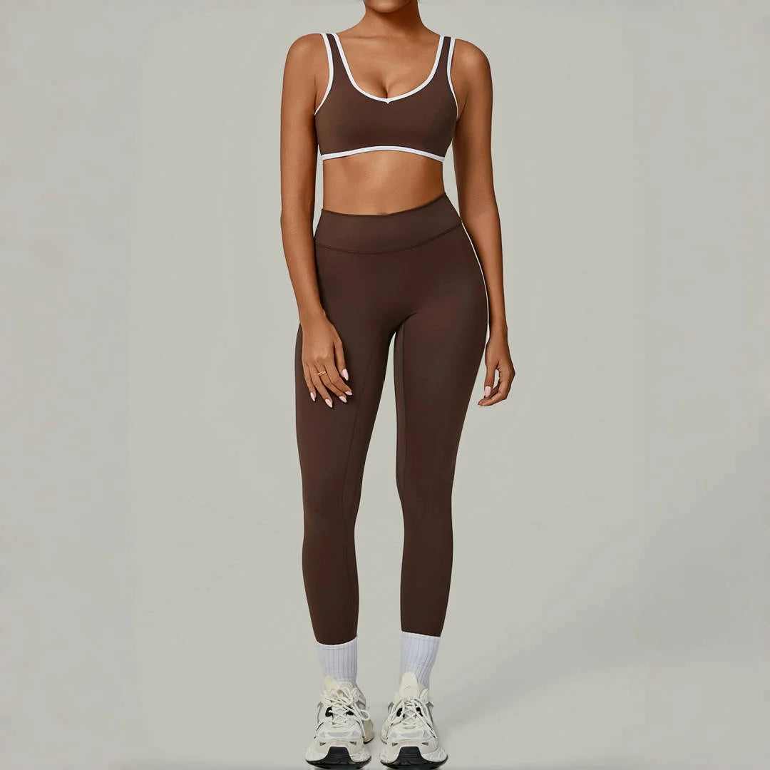 Ensemble de yoga 2 pièces pour femme